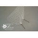 Accessoire voilette mariage - voilette amovible pour un effet style rétro