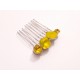 Peigne intemporel en cristal jaune n°2 Alaman