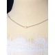 Collier de dos grain de riz en perles de culture - Prêt à porter bijoux