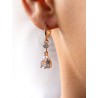 Eliasz boucles d'oreilles mariage gouttes en zirconium - PAP