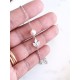 Parure mariage perles et zirconium - Prêt à porter bijoux mariage