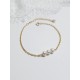 Bracelet de mariée trio perles de culture