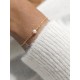 Parure mariage rose gold, bijoux mariage rose gold filled