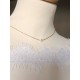 Collier de dos Ethan version courte avec fermoir et pendentif de dos amovible