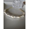 Diadème mariage, serre-tête perles, headband mariage perles et cristal - Prêt à porter