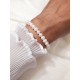 Bracelet perles de culture d'eau douce, bijoux mariage - Prêt à porter