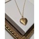 Collier pendentif porte-photo coeur cassolette