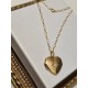 Collier pendentif porte-photo coeur cassolette