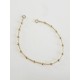 Bracelet Univers gold filled - Bracelet chaîne boules - Bracelet chaîne satellites