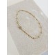 Bracelet Univers gold filled - Bracelet chaîne boules - Bracelet chaîne satellites
