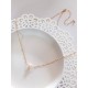 Collier Alba perle de culture pêche gold filled mailles atlernées