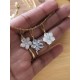 Collier fleur de nacre Naïma, fleur de nacre rose, blanche ou grise