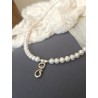 Collier perles de culture cobra royal