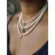Collier perles de culture cobra royal