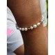 Bracelet Meli mélo perle de culture d'eau douce