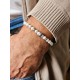 Bracelet unisexe Nago en perles de culture