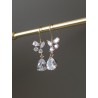 Boucles d'oreilles mariage gouttes strass - Prêt à porter bijoux mariage