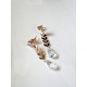 Boucles d'oreilles mariage gouttes en cristal - Prêt à porter