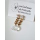 Boucles d'oreilles mariage gouttes en cristal - Prêt à porter