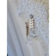 Boucles d'oreilles mariage gouttes en cristal - Prêt à porter