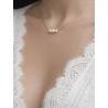 Collier trio de perles de culture - Bijoux mariage prêts à porter