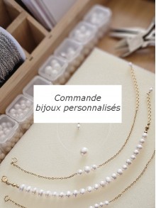 Bijoux mariage personnalisés