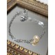 Bracelet Arya perle de culture aubergine